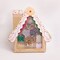 Candy Cane Sugar Core Toyland Gingerbread House Christmas Letter Bead DIY Kit
